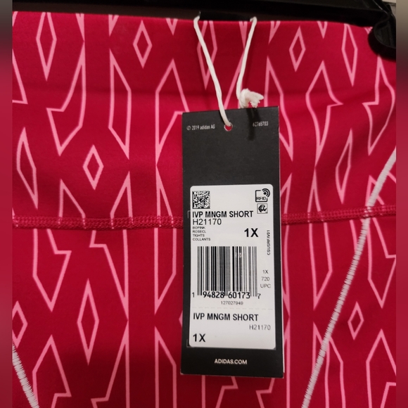 NWT Adidas x Ivy Park Shorts Size 1X - Picture 5 of 9